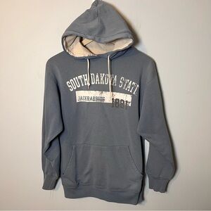 Vtg South Dakota State SDSU Jackrabbits Hoodie Men’s S Made USA Sweatshirt *READ